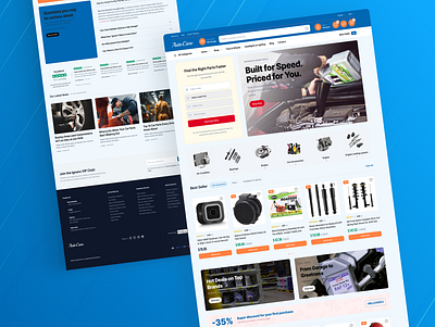 Auto Parts Website UI/UX — Car Parts eCommerce Branding Design auto parts ui ux design auto spare parts ecommerce ui automotive brand identity automotive web design b2b wholesale car parts portal best auto parts website layouts car accessories shop website car parts website design mechanic workshop website design model year make search ui parts compatibility filtering ux responsive auto parts ui sku inventory interface design tuning shop website ui vin search ux system webflow automotive catalog ui woocommerce auto parts website