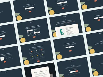 Quiz design for fertility and wellness brand quiz ui uidesign ux uxdesign uxui uxuidesign