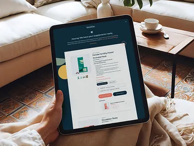 Quiz design for fertility and wellness brand quiz ui uidesign ux uxdesign uxui uxuidesign web webdesign website