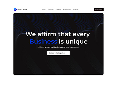 Hero section design figma hero section landing page typography ui