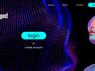 web site landing page design for ai agent ai agent website landing page ai web site landing page design ui web site landing page design website design for ai website landing page