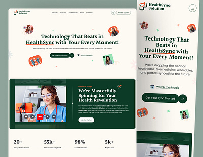 Health Tech & Telemedicine Website Design | Case Study clinic healhcare health health care website healthcare landing page medical medical web medical website medicare medicine radiyal shakib1wrk telemedicine ui uiux ux ux research web design website design