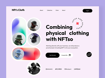 NFT's - Clothing Website Design nft nft art nft cloth website nft web app nft websie nft website shyed treandy web uishyed] web webdesign