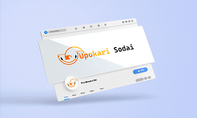 upokari sodai branding design graphic design logo typography vector