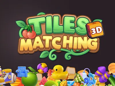 Tile Matching 3D - Good Match! app education fun puzzle game game ui design mobile game puzzle puzzle game tile tile connect tile master tile matching ui
