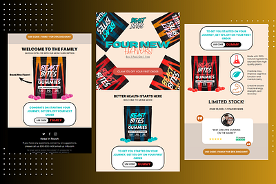 Beast Bites Email Design in Klaviyo branding email template business newsletter canva email template conversion email design creative email designer custom html email e commerce email design email marketing designer email template design figma email design high converting email html email developer klaviyo designer mailchimp expert marketing email design modern email layout newsletter design professional newsletter responsive email design ui ux email design