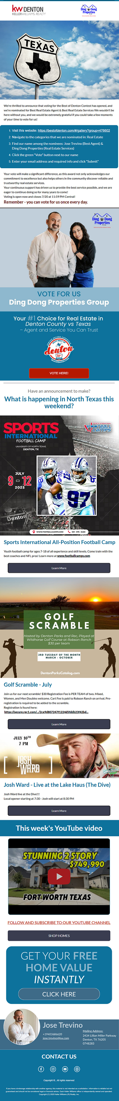 Ding Dong Properties Newsletter Design branding email template business newsletter canva email template conversion email design creative email designer custom html email e commerce email design email marketing designer email template design figma email design high converting email html email developer klaviyo designer mailchimp expert marketing email design modern email layout newsletter design professional newsletter responsive email design ui ux email design