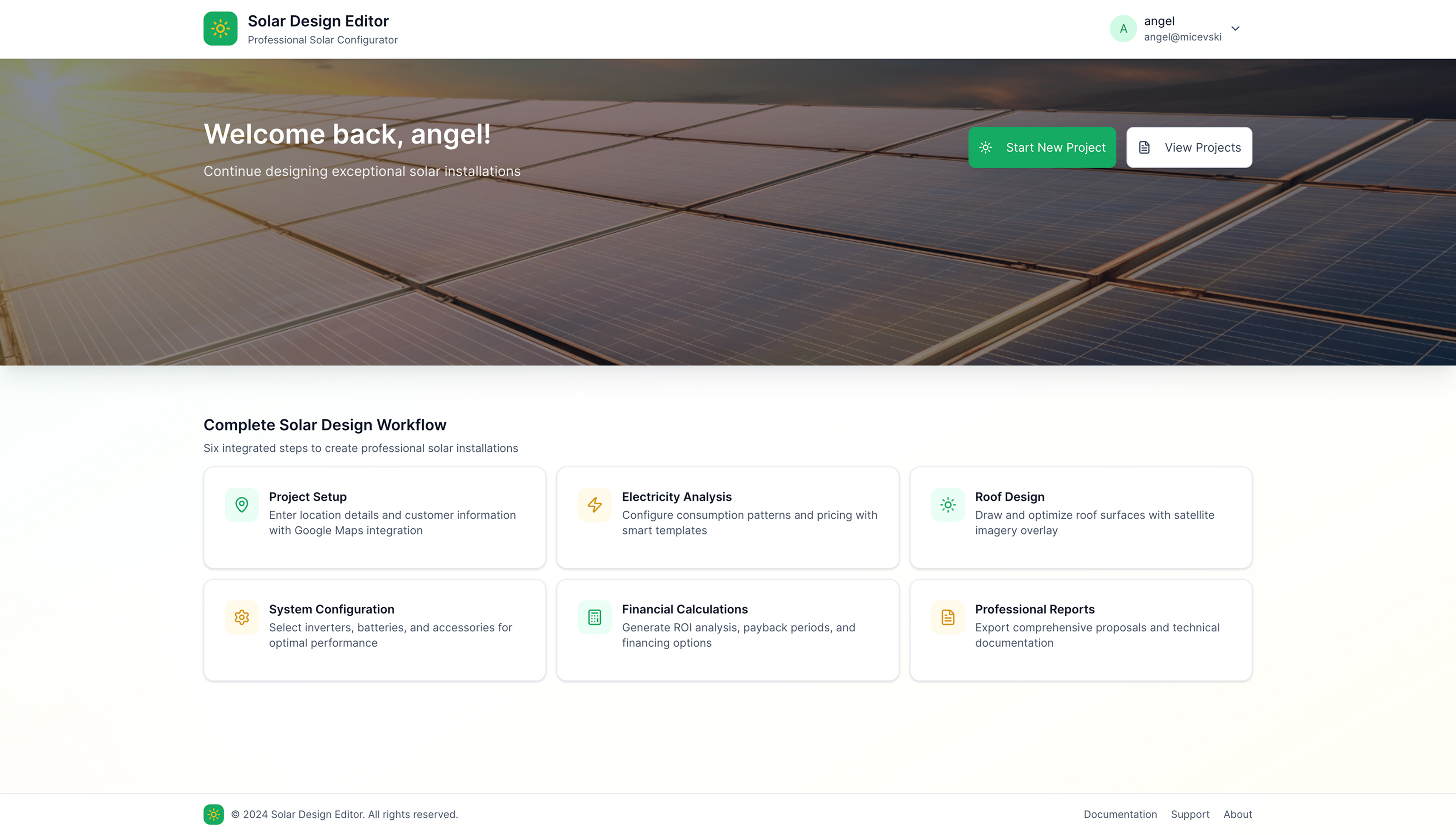 Solar Installation Designer installation panels saas solar