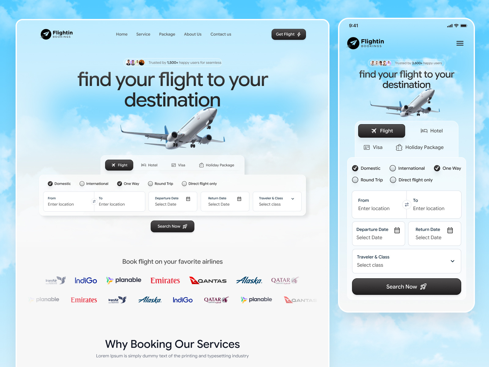 Flight & Hotel Booking + Visa Management Website Design 🔥 accommodation booking ui airline ticket booking ui best travel website design cheap flights booking ui flight booking dashboard flight booking responsive design flight comparison website ui flight search interface holiday booking website ui hotel listing page ui hotel reservation system design online booking system ui online flight reservation design tourism website design travel agency website ui travel booking website design travel platform design travel portal design trip planning website design vacation booking platform