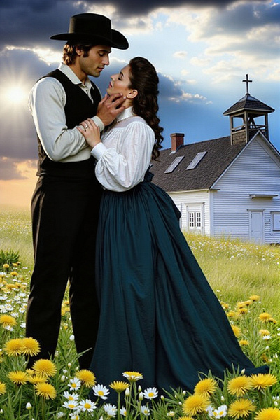 Imbolc Celebration cover art work graphic design historical romance imbolc pagan regency