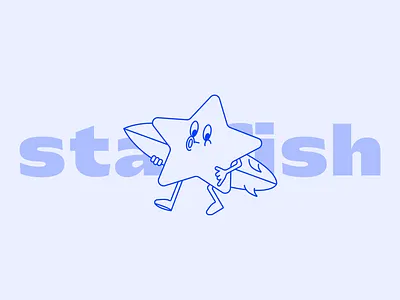 Starfish surfer · SS24 branding graphic design logo