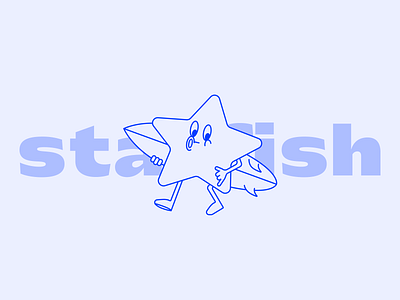 Starfish surfer · SS24 branding graphic design logo