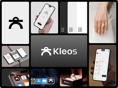 Kleos – Branding, Logo Design & Brand Identity brand branding design graphic design logo visual identity