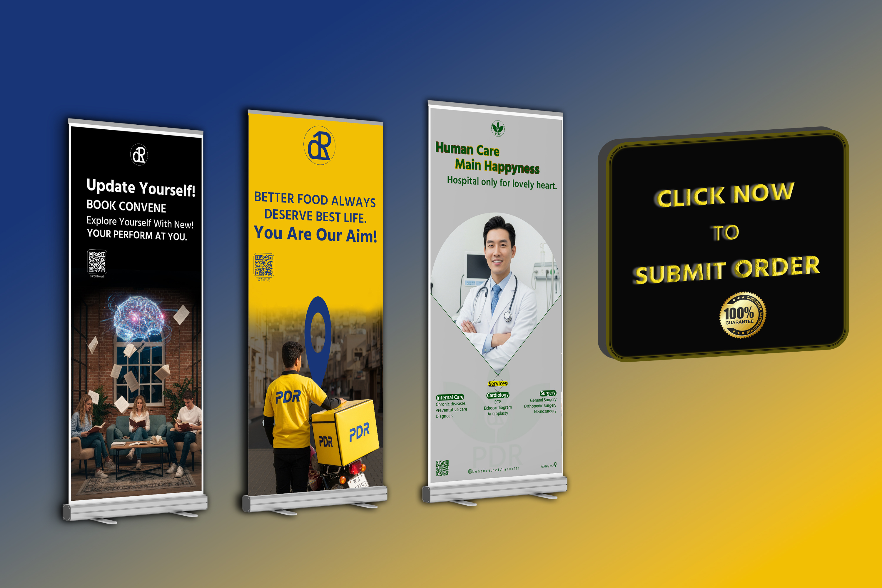 Event & Trade Show Roll - Up Design banner desingn branding business card design event trade show faruk ahamed graphic design graphic designer logo roll up banner