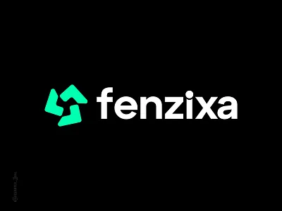 Fenzixa - Technology Logo, Tech Company Logo Design, Fintech app logo brand identity branding company logo design freelancer iqbal icon logo logo design logo designer logo mark logo trend 2026 logos modern logo saas logo startup logo tech tech company logo tech logo technology logo