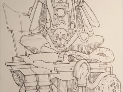 Neuromante-0457 boceto ilustración pascal blanche