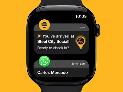 Bumble In-Person Mixers bumble mobile product design watch