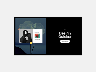 The Blueprint - Content 06 (Variation) component library hero sections minimalism web design webflow