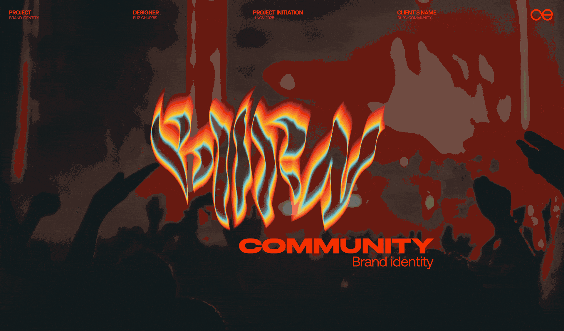 BURN Community Brand Identity adobe adobeillustrator beat brand identity branding community design festival figma fun graphic design identity illustrator logo music party people photoshop rave youth