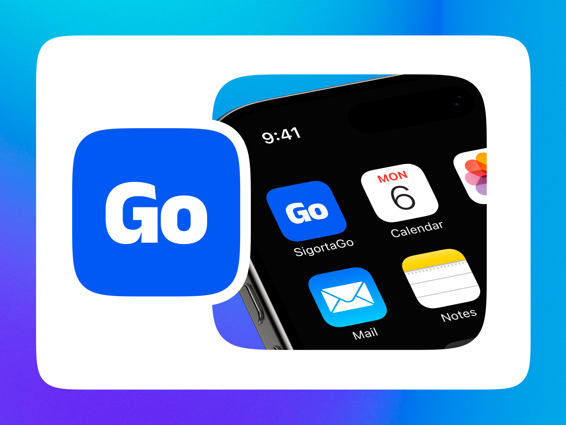 SigortaGO – Modern & Trust-Focused App Icon Design android app icon app branding app icon behance project branding clean design digital product fintech app flat icon gradient icon insurance app interface design ios app icon logo design minimal icon mobile app modern ui product design ui design ux ui