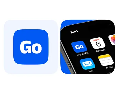 SigortaGO – Modern & Trust-Focused App Icon Design android app icon app branding app icon behance project branding clean design digital product fintech app flat icon gradient icon insurance app interface design ios app icon logo design minimal icon mobile app modern ui product design ui design ux ui