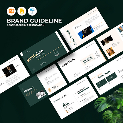 Corporate Brand Guideline & Identity Presentation 3d animation brand guide brand guideline brand guidelines branding branding presentation business design graphic design illustration logo motion graphics presentation ui