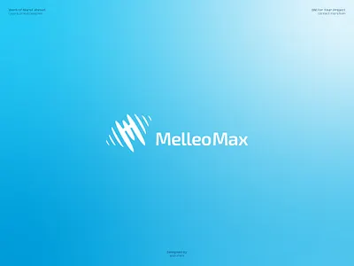 MelleoMax Logo design adobe illustrator ai brand identity brand logo branding guidelines branding mockup custom logo dribbble logo design logo design branding logo designer logo presentation logomark logos logotype marufiam modern logo saas visual identity