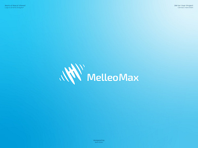 MelleoMax Logo design adobe illustrator ai brand identity brand logo branding guidelines branding mockup custom logo dribbble logo design logo design branding logo designer logo presentation logomark logos logotype marufiam modern logo saas visual identity