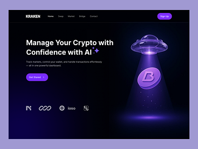 AI-Crypto landing page ai ai crypto ai crypto analytics ai crypto landing page ai crypto web ai cryptocurrency ai web design blockchain crypto analytics crypto landing page cryptocurrency cryptocurrency landing page product design ui web 3