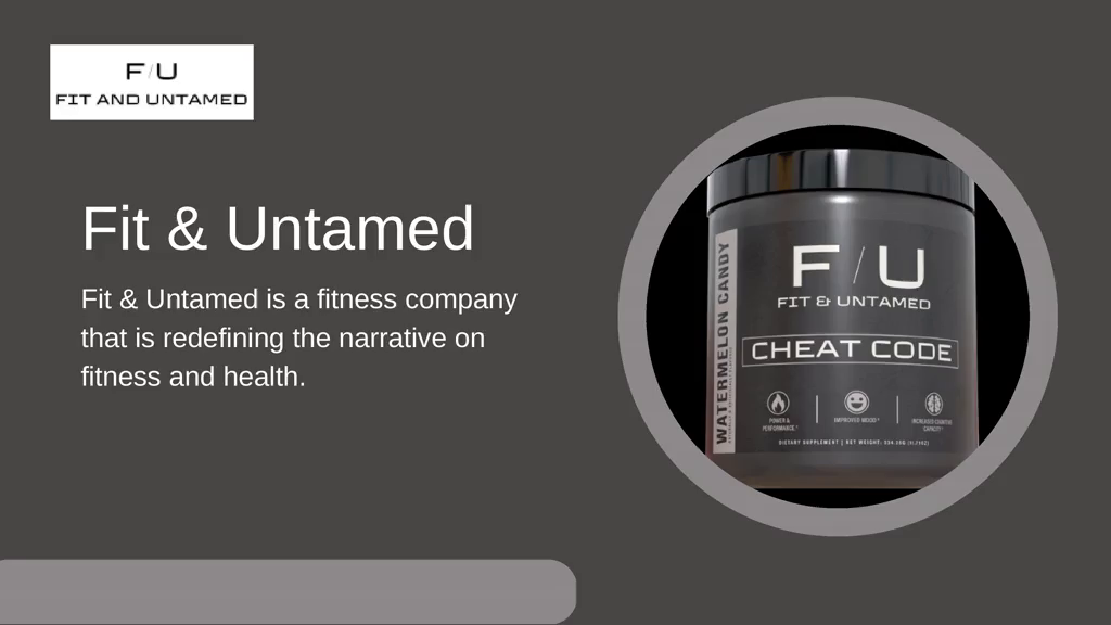 Best Pre Workout Energy Drink by Fit & Untamed on Dribbble