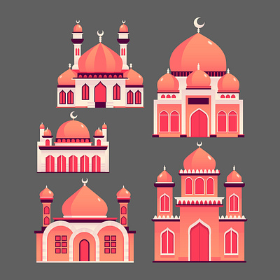 Mosque Asset Illustration cuisine culinary food japanese nigiri platter rice roll salmon sashimi seafood soy sushi tuna wasabi