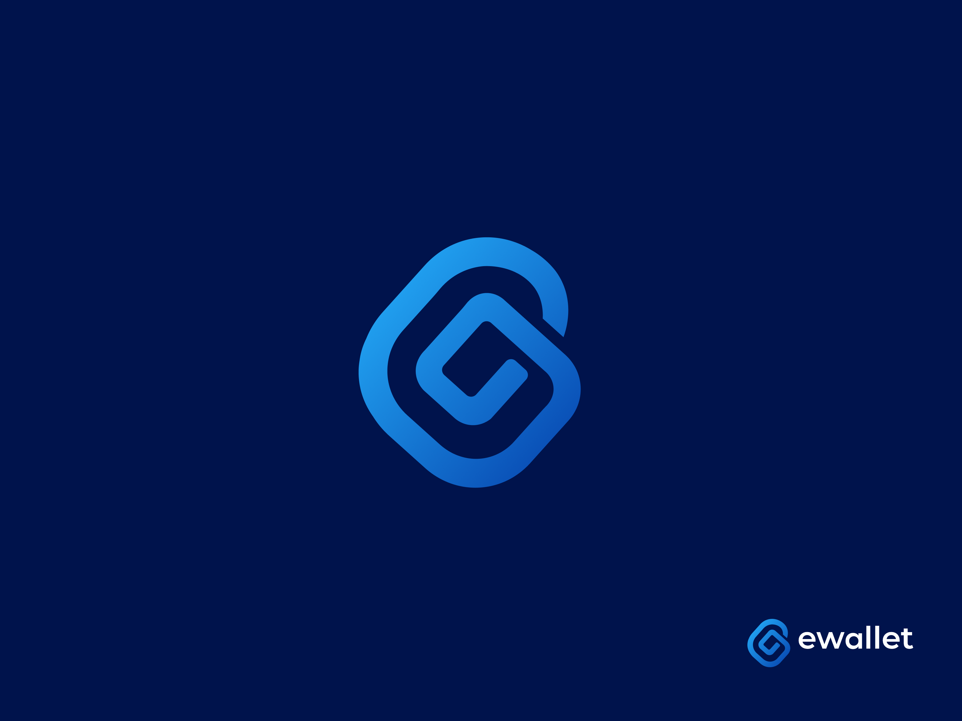 E-wallet, Crypto Wallet, Digital wallet Logo Design. brand identity branding crypto wallet crypto wallet logo cryptocurrency digital payment digital wallet e wallet finance graphic design icon investment logo and branding logo design logotype minimal logo modern logo payment logo typography wallet logo