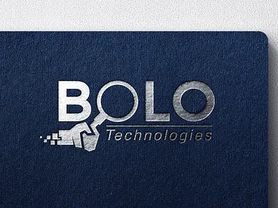 BOLO Technology Logo - Tech Brand Identity bolo brand identity branding creative digital brand graphic design logo concept logo design modern modern logo pixel print professional startup logo tech branding technology logo typography