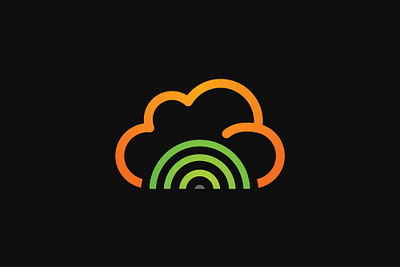 Wifi Marketing Logo Design branding clean cloud creative design graphic design lines logo logo design marketing minimal modern print professional vibrant wifi young