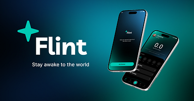 Flint- Stay awake to the world. Anything Challange ui