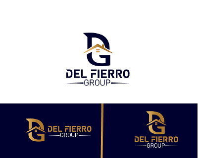 real-estate logo branding design graphic design illustration logo real estate typography vector