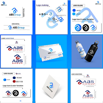 abs logo abs logo branding design graphic design logo typography vector