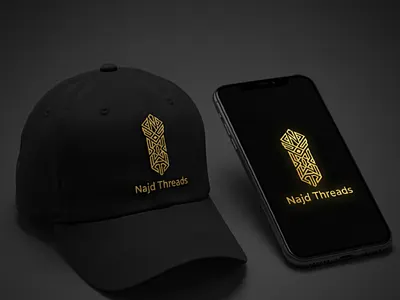 threads logo branding design graphic design logo typography vector