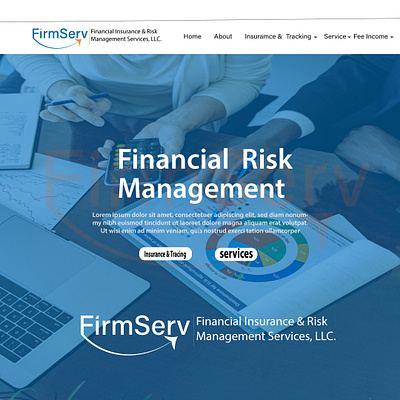 firmserv logo unused branding design graphic design logo typography vector