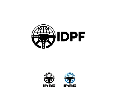idpf logo unused branding design graphic design logo typography
