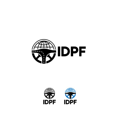 idpf logo unused branding design graphic design logo typography