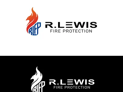 fire protraction logo branding design graphic design logo typography vector