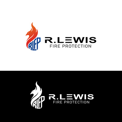 fire protraction logo branding design graphic design logo typography vector