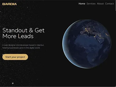 Interactive Portfolio 3d animation branding ui