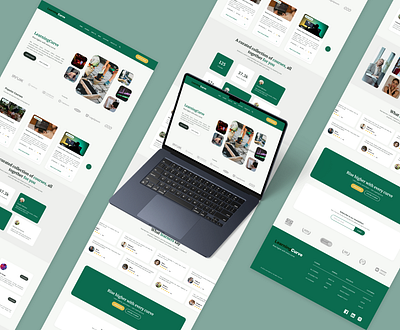Education Company Landing Page course course company course platform course website landing page landing page design ui ui design ux ux design web design website website design