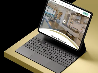 AAA Countertops - Luxury Minimalist Modern Interior Website aaa countertops accessories appliances architecture bathroom bathroom acc branding clean company profile design furniture interior interior design kitchen landing page luxury minimalist modern product uiux