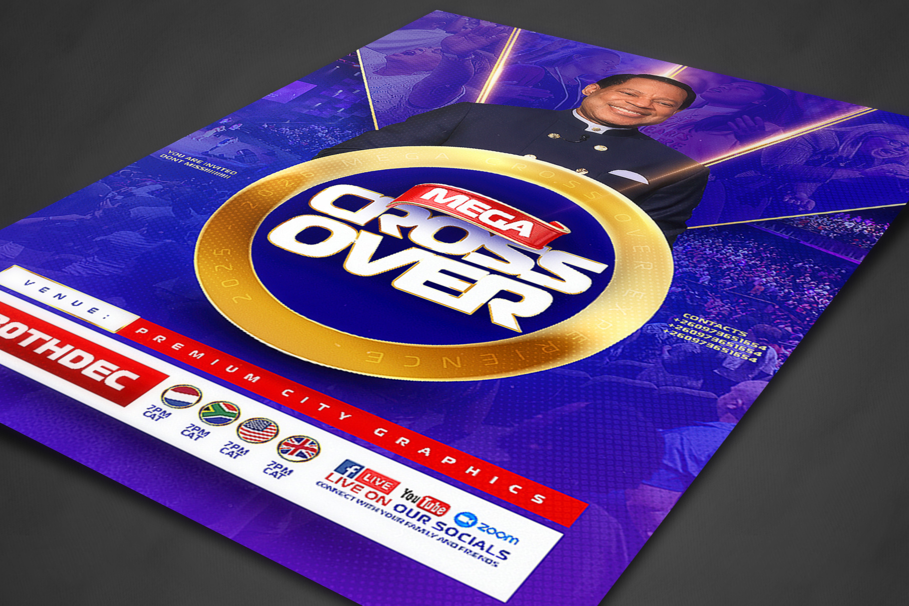 Example of Crossover Poster Designing