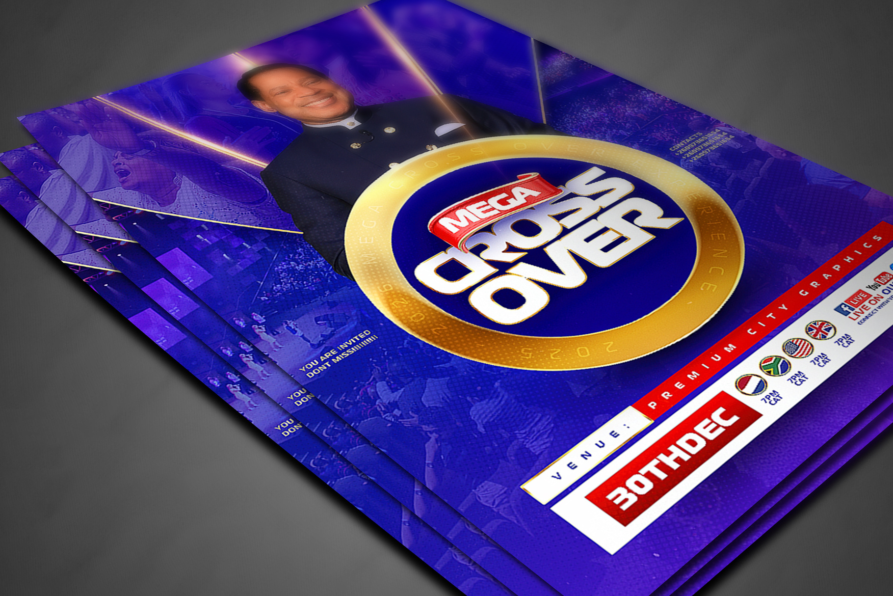 Example of Crossover Poster Designing