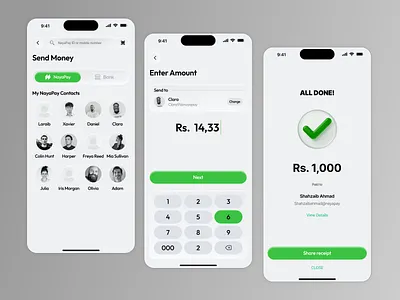 Send Money Mobile App UI Design banking app screen clean mobile layout digital payment ui finance app interface mobile finance design mobile wallet design money transfer app payment app ui secure payment app send money ui transaction screen ui transfer flow ux wallet topup ui