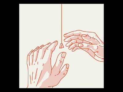 fEEEEEElEr — third 7 appendages digital art feelers fingers harry vincent illustration seven